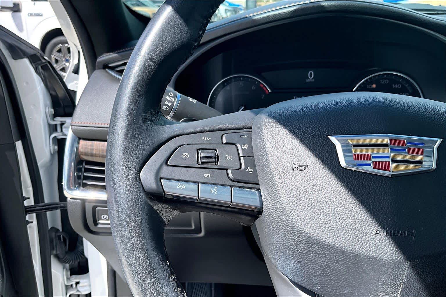 2023 Cadillac XT4 FWD Premium Luxury Crystal White Tricoat at Davis Chevrolet