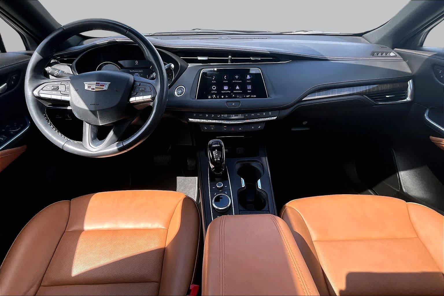 2023 Cadillac XT4 FWD Premium Luxury Crystal White Tricoat at Davis Chevrolet