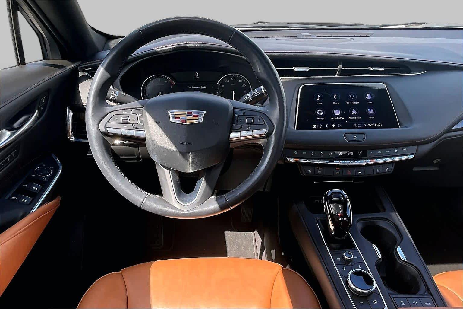 2023 Cadillac XT4 FWD Premium Luxury Crystal White Tricoat at Davis Chevrolet