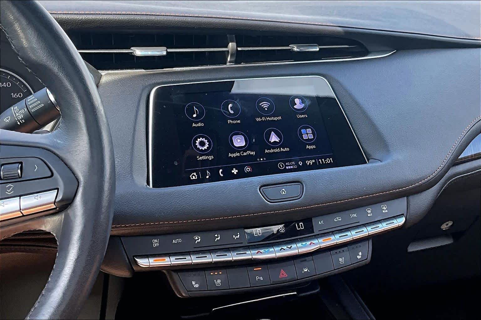 2023 Cadillac XT4 FWD Premium Luxury Crystal White Tricoat at Davis Chevrolet