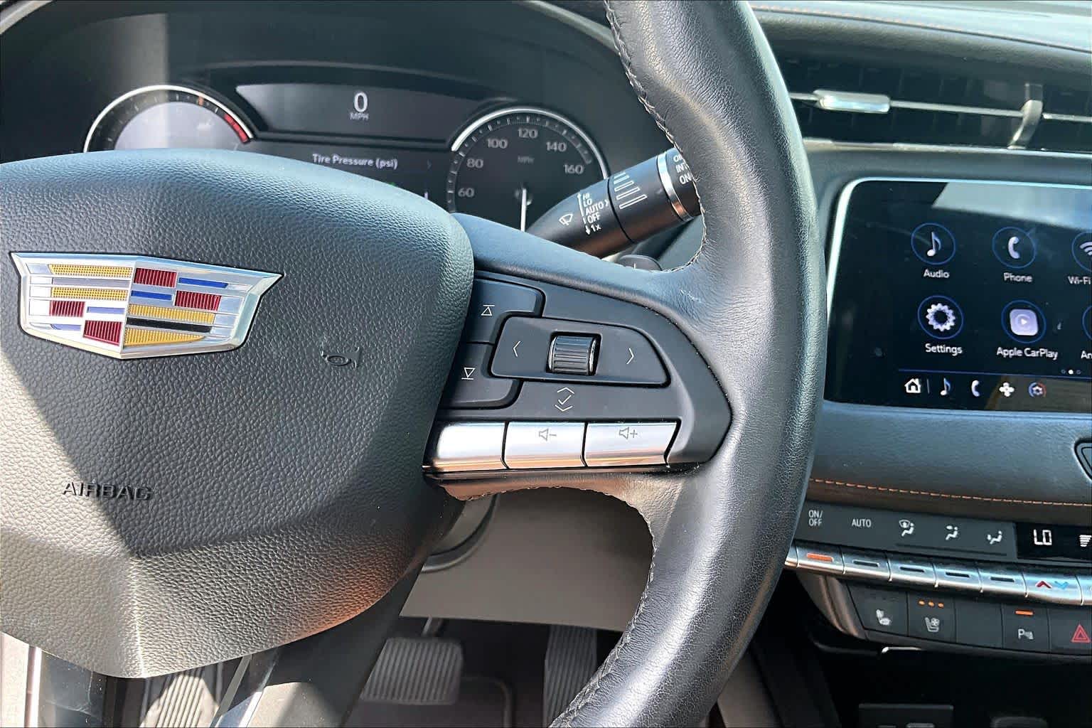 2023 Cadillac XT4 FWD Premium Luxury Crystal White Tricoat at Davis Chevrolet