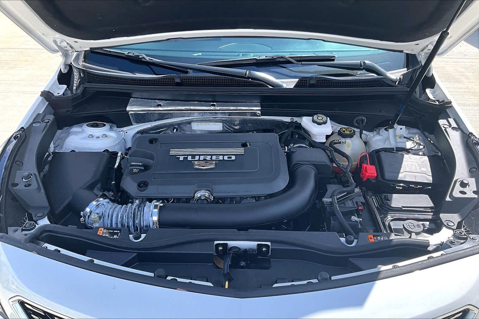 2023 Cadillac XT4 FWD Premium Luxury Crystal White Tricoat at Davis Chevrolet