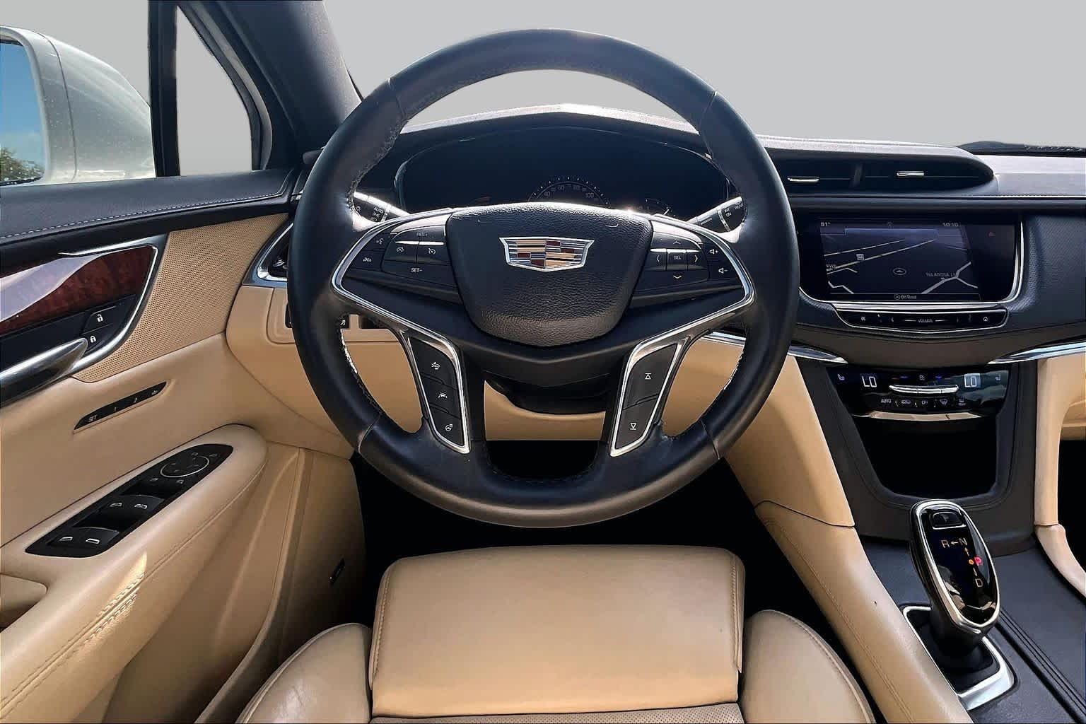 2017 Cadillac XT5 Luxury FWD Crystal White Tricoat at Tomball Ford