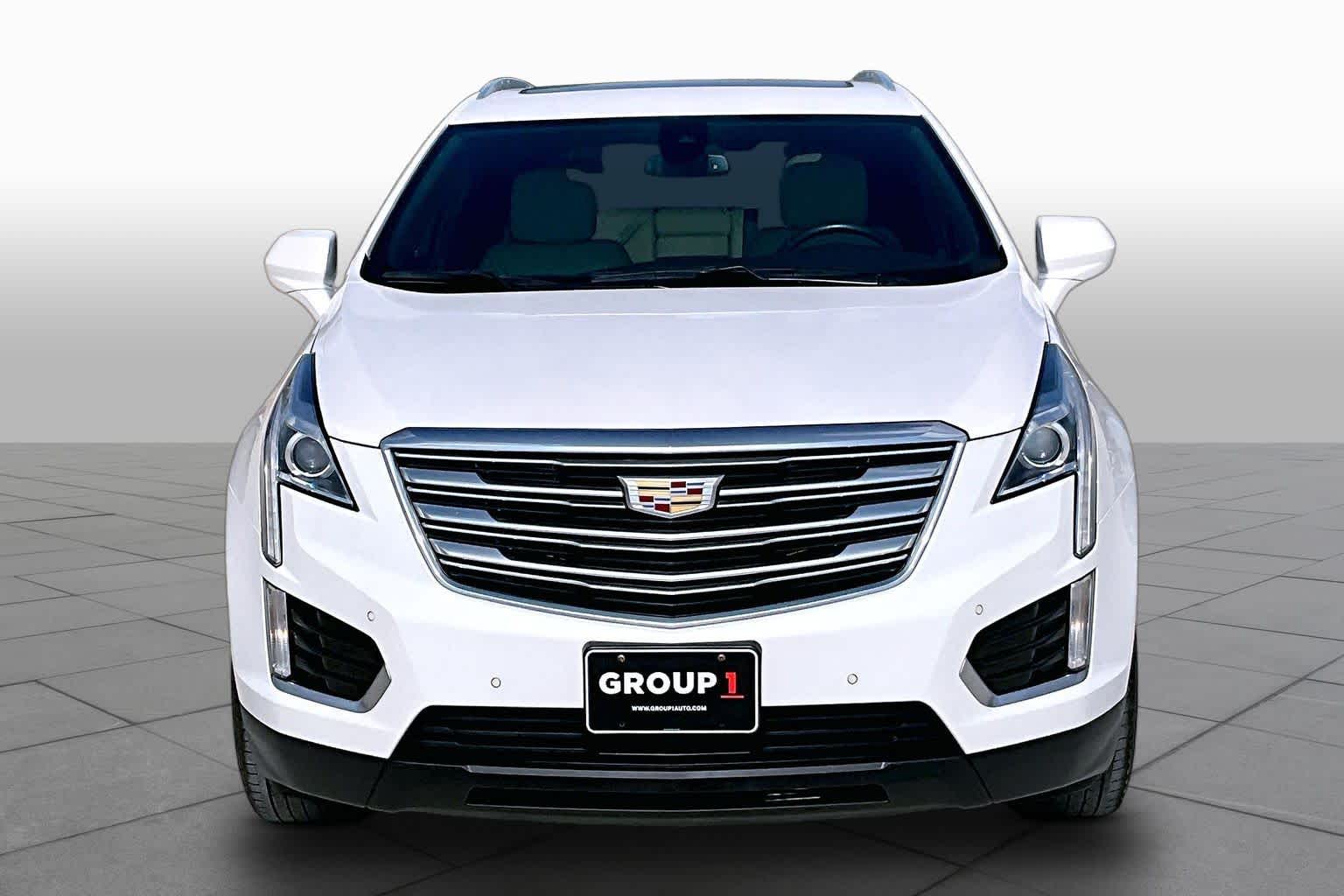 2017 Cadillac XT5 Luxury FWD Crystal White Tricoat at Tomball Ford