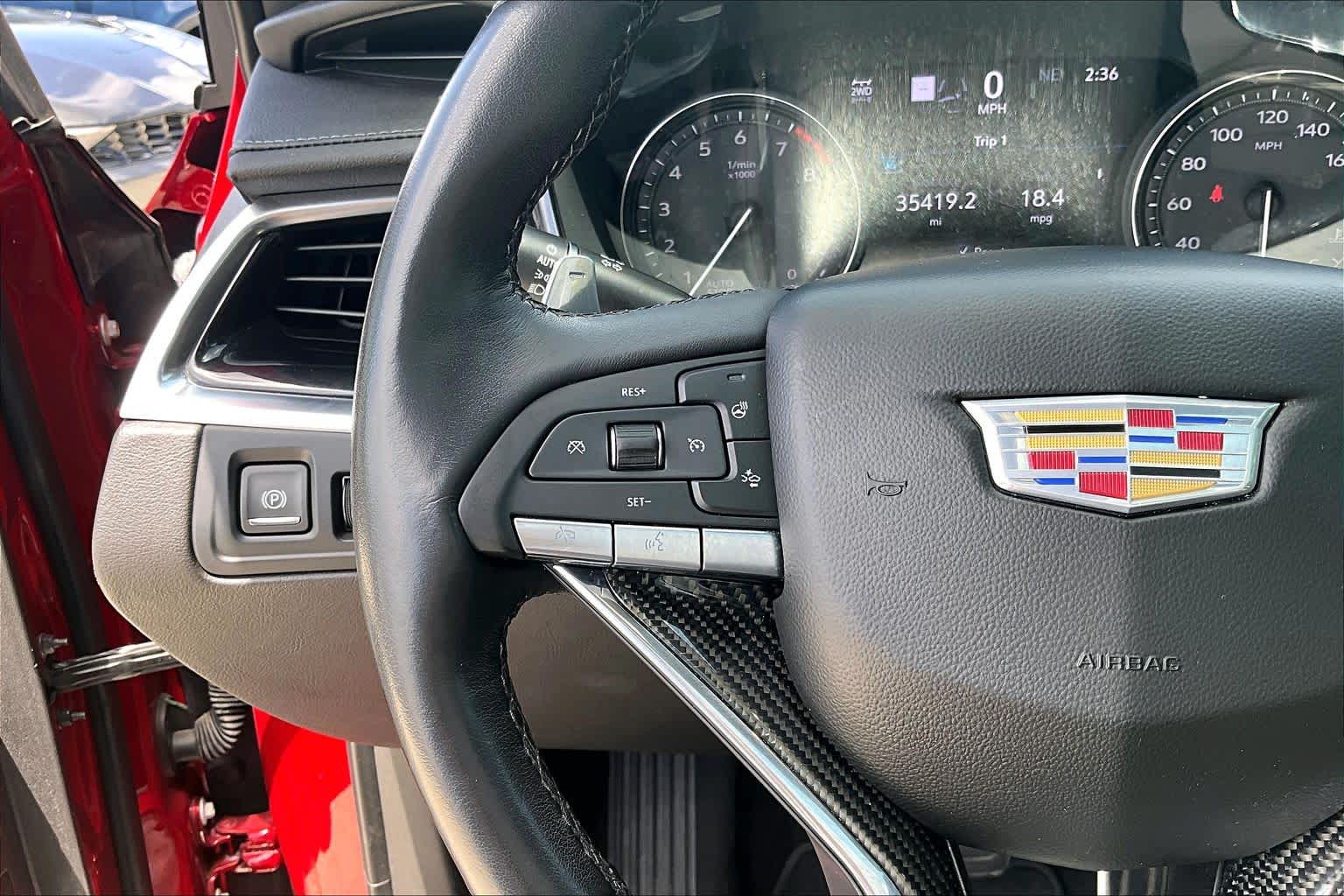 2023 Cadillac XT6 AWD Sport Radiant Red Tintcoat at Group 1 GMC Buick South