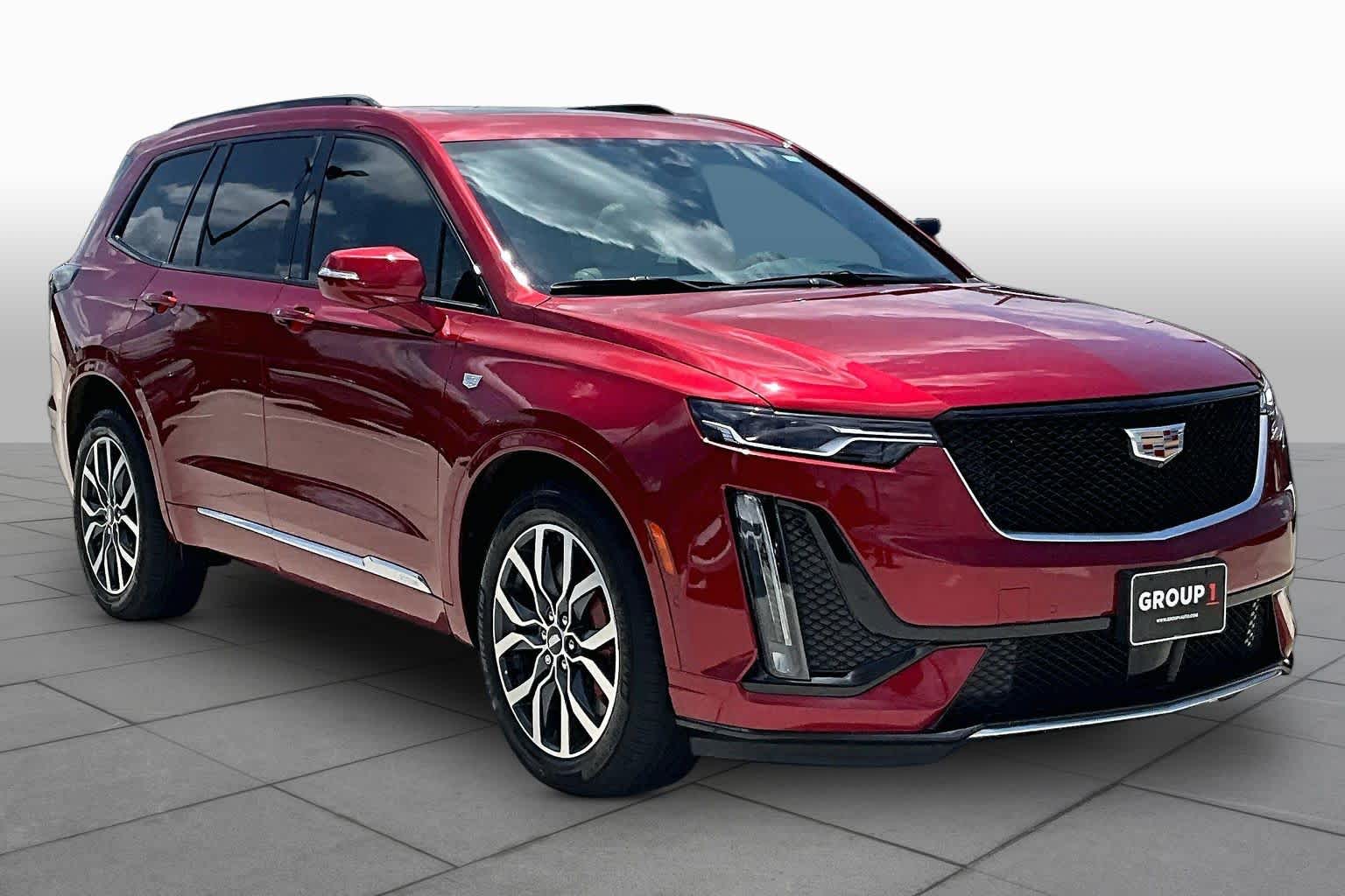 2023 Cadillac XT6 AWD Sport Radiant Red Tintcoat at Group 1 GMC Buick South