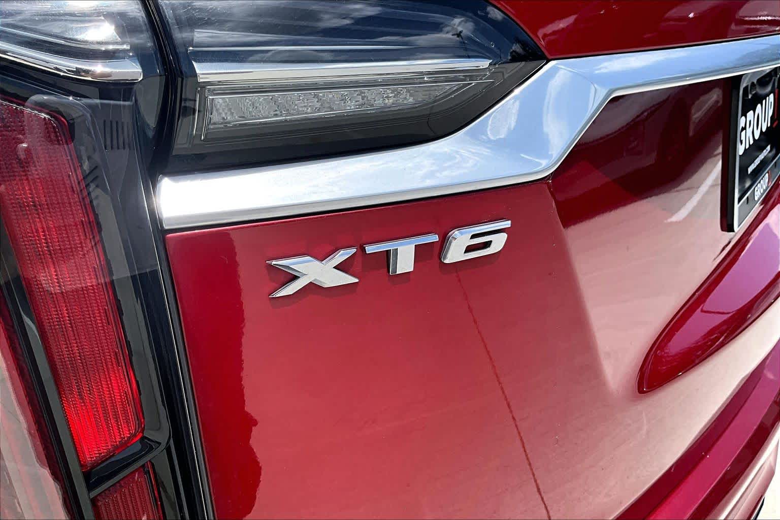 2023 Cadillac XT6 AWD Sport Radiant Red Tintcoat at Group 1 GMC Buick South