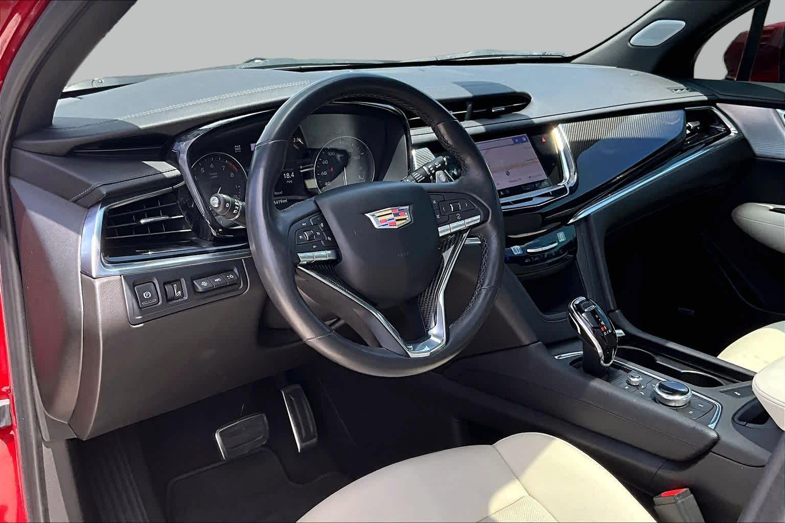 2023 Cadillac XT6 AWD Sport Radiant Red Tintcoat at Group 1 GMC Buick South