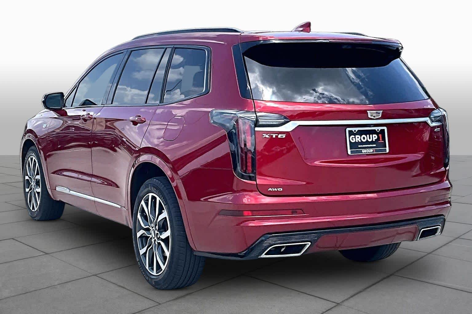 2023 Cadillac XT6 AWD Sport Radiant Red Tintcoat at Group 1 GMC Buick South