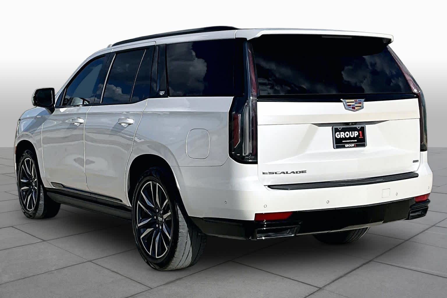 2021 Cadillac Escalade Sport Crystal White Tricoat at Beck & Masten Kia