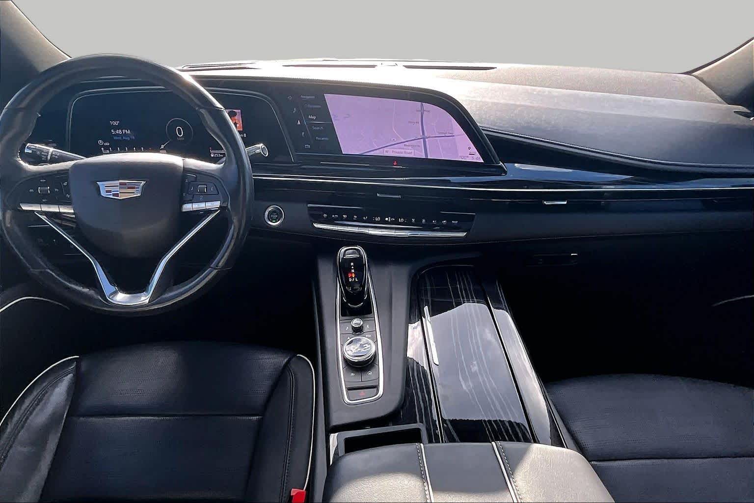2021 Cadillac Escalade Sport Crystal White Tricoat at Beck & Masten Kia
