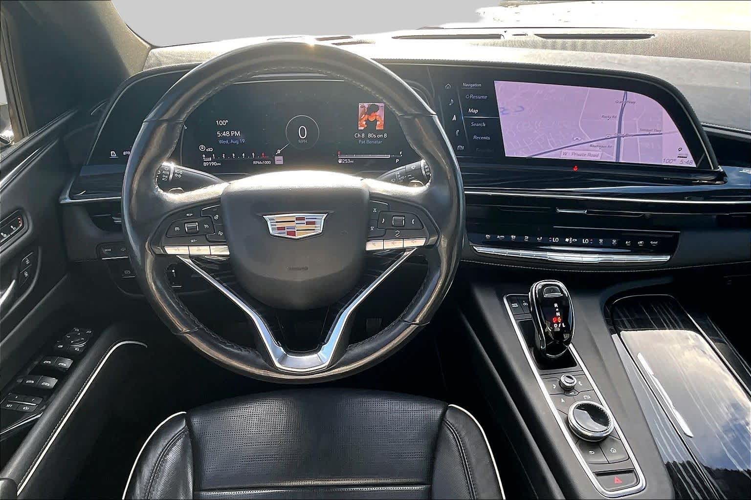2021 Cadillac Escalade Sport Crystal White Tricoat at Beck & Masten Kia
