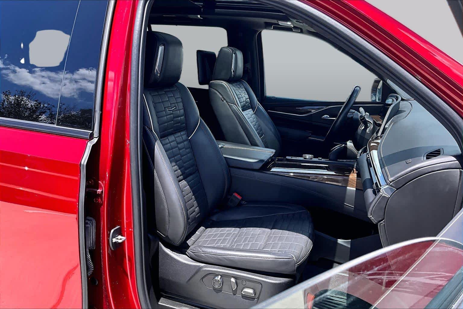 2023 Cadillac Escalade 4WD Sport Platinum Radiant Red Tintcoat at Westside Kia