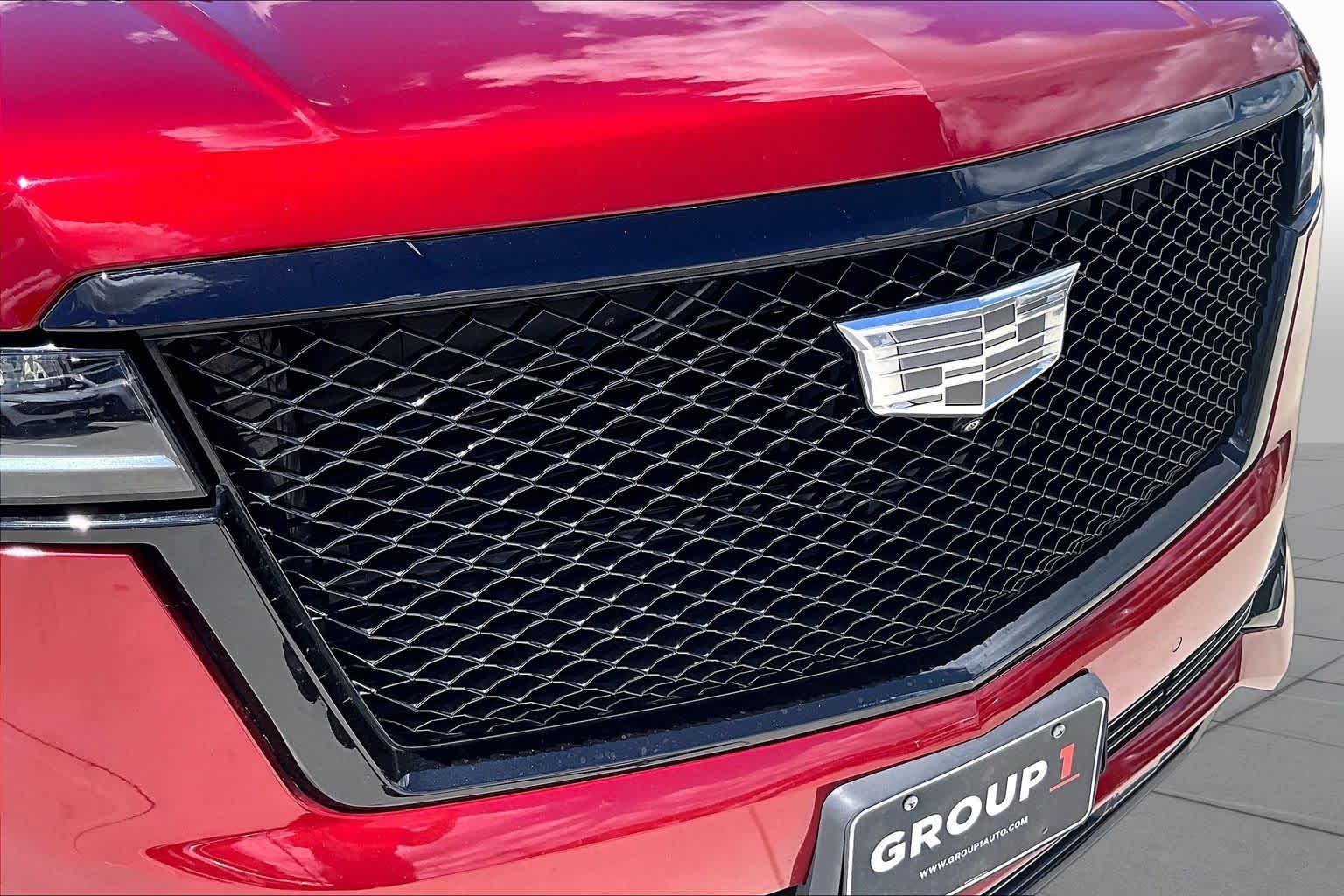 2023 Cadillac Escalade 4WD Sport Platinum Radiant Red Tintcoat at Westside Kia