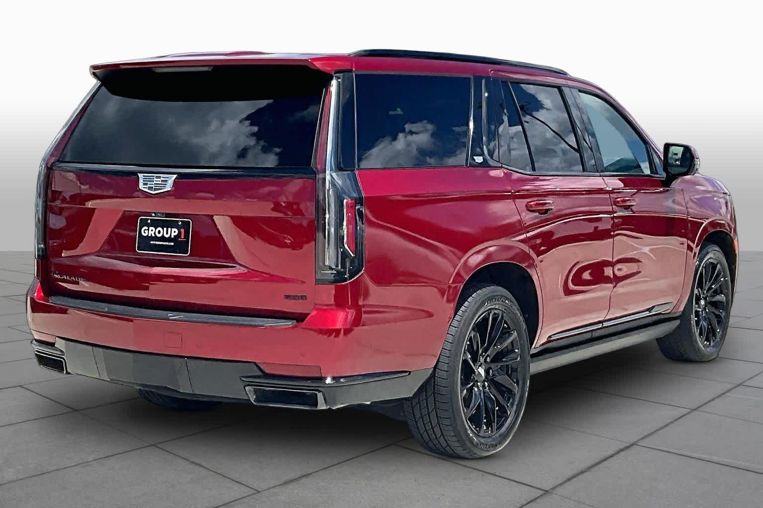 2023 Cadillac Escalade 4WD Sport Platinum Radiant Red Tintcoat at Westside Kia