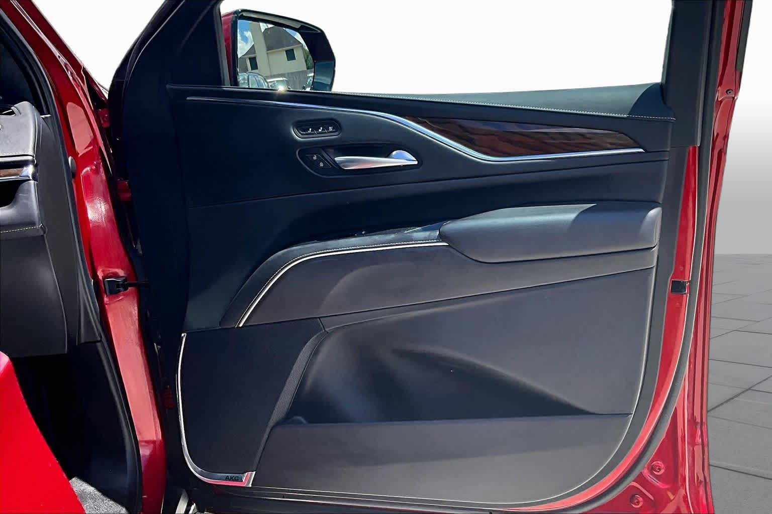 2023 Cadillac Escalade 4WD Sport Platinum Radiant Red Tintcoat at Westside Kia