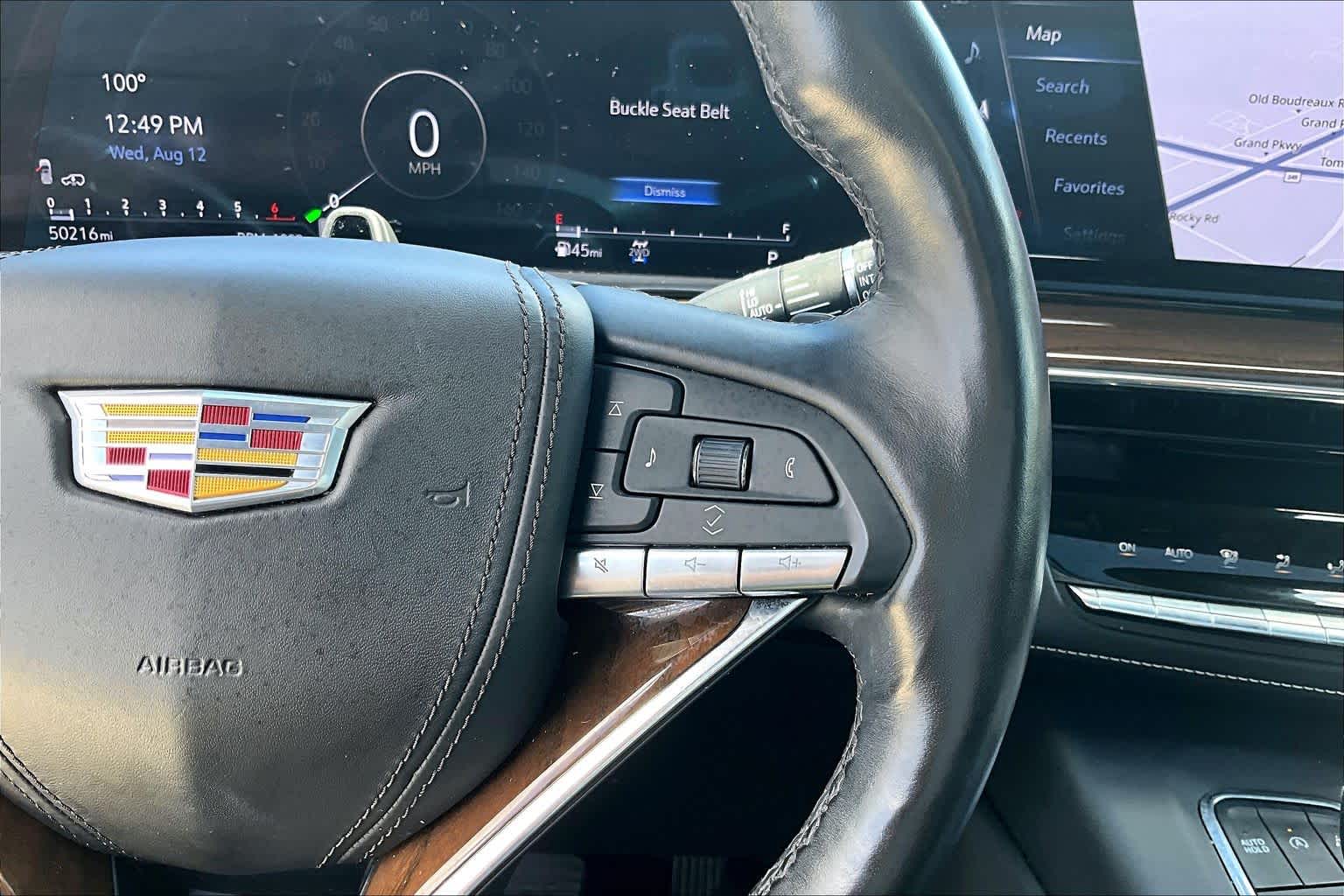 2023 Cadillac Escalade 4WD Sport Platinum Radiant Red Tintcoat at Westside Kia