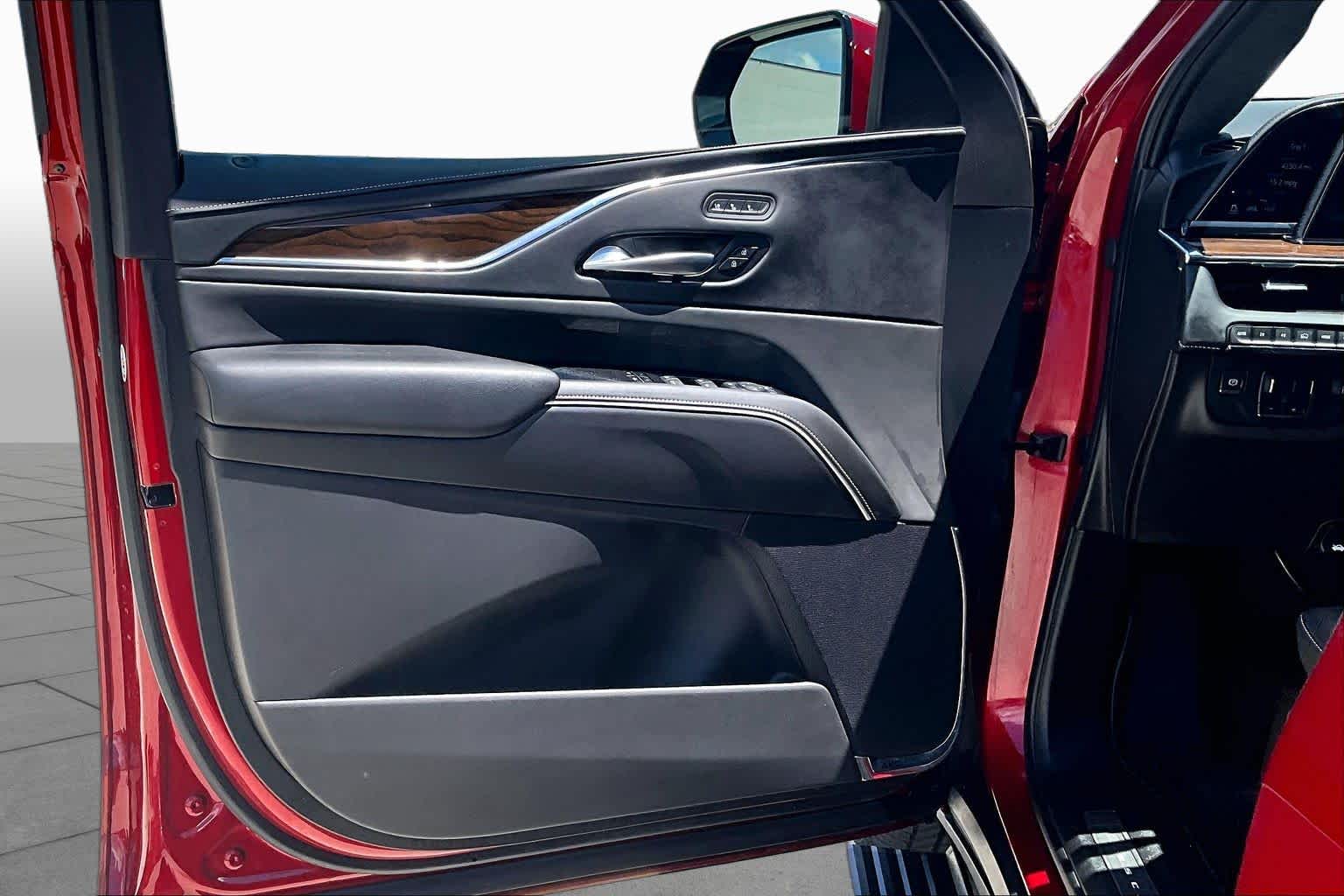 2023 Cadillac Escalade 4WD Sport Platinum Radiant Red Tintcoat at Westside Kia