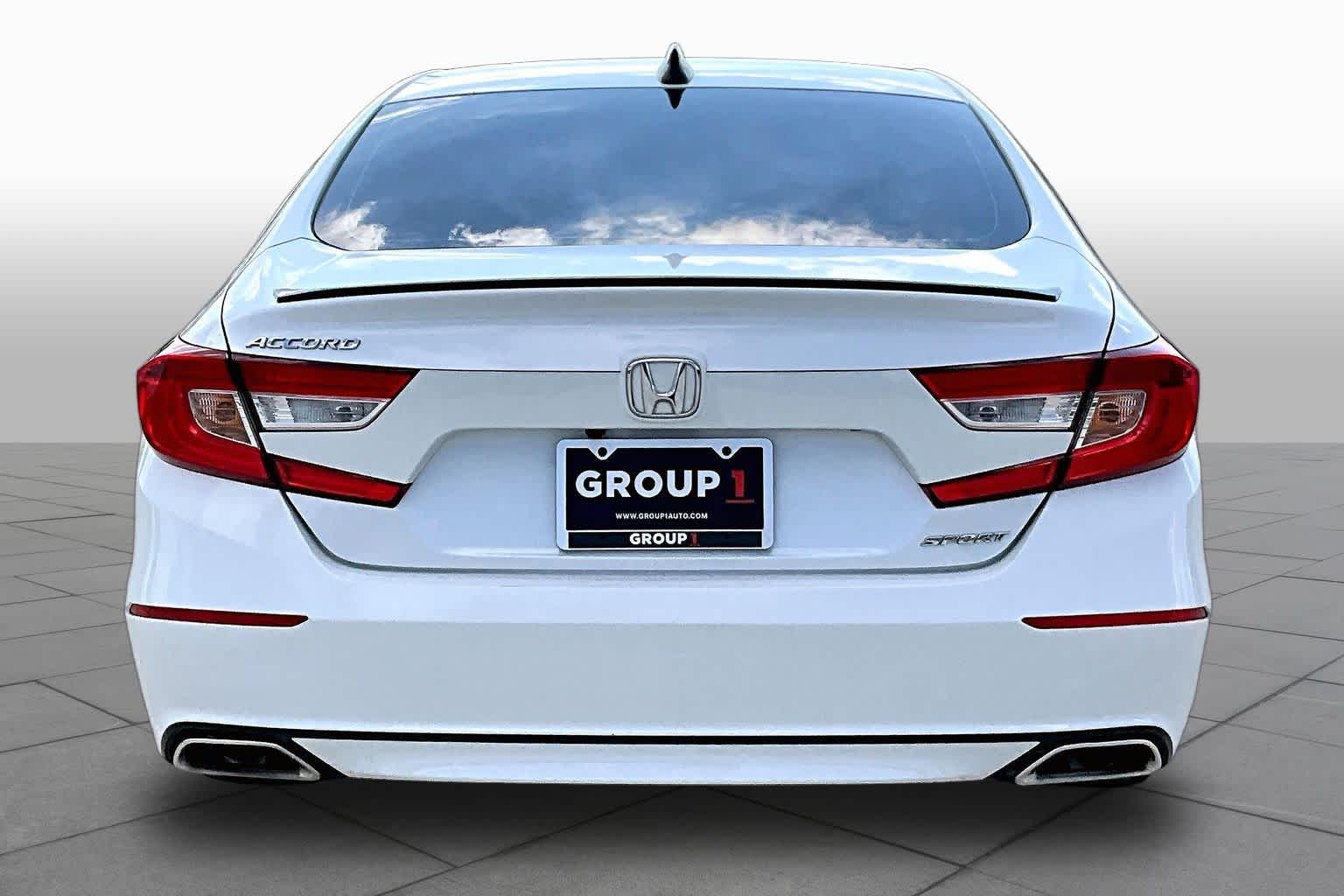 2022 Honda Accord Sport Platinum White Pearl at Lexus of Clear Lake
