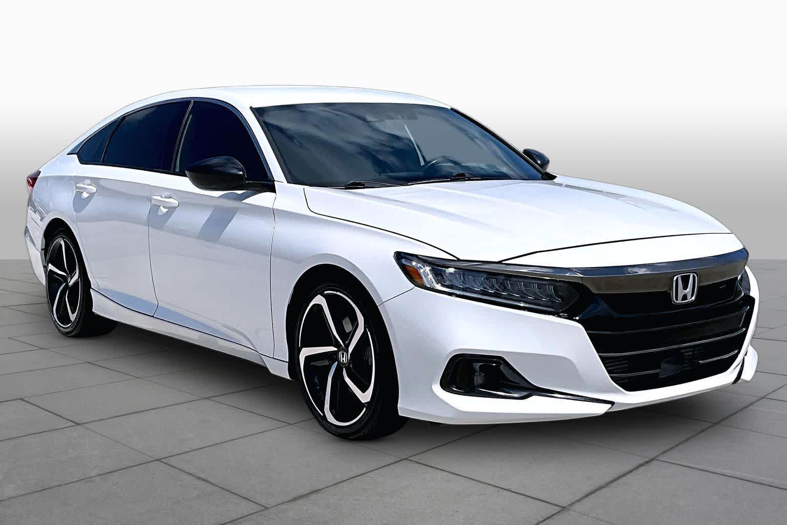 2022 Honda Accord Sport Platinum White Pearl at Lexus of Clear Lake