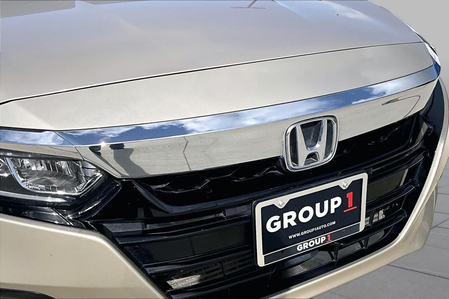2018 Honda Accord Sedan EX-L 1.5T Champagne Frost Pearl at Westside Kia