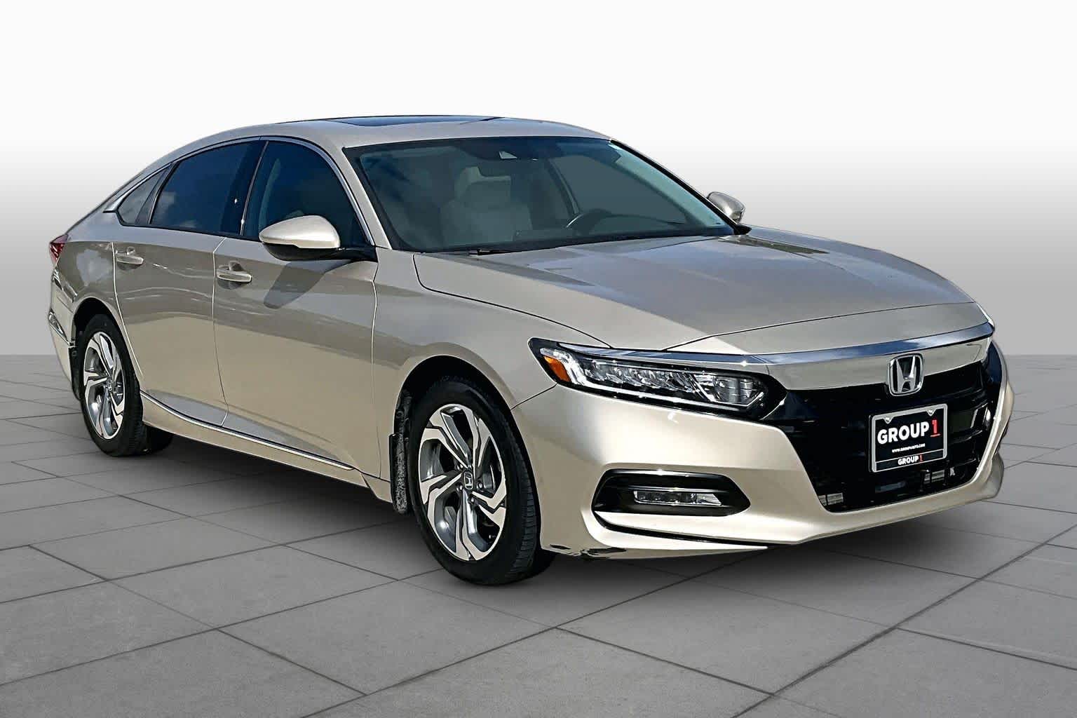 2018 Honda Accord Sedan EX-L 1.5T Champagne Frost Pearl at Westside Kia