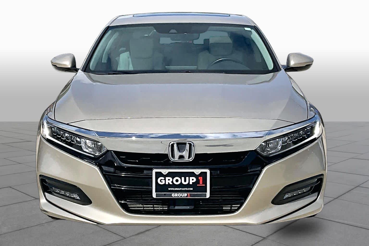 2018 Honda Accord Sedan EX-L 1.5T Champagne Frost Pearl at Westside Kia