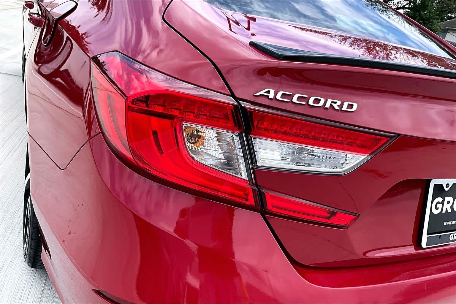 2022 Honda Accord Hybrid Sport San Marino Red at Lexus Southwest Houston