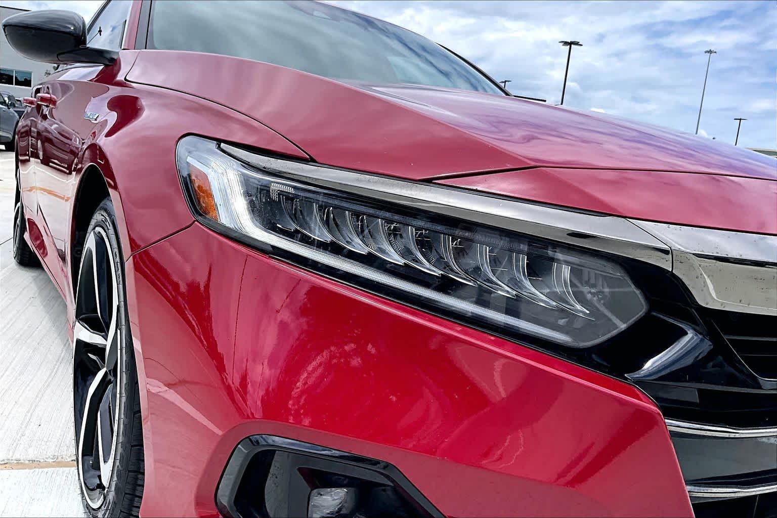 2022 Honda Accord Hybrid Sport San Marino Red at Lexus Southwest Houston