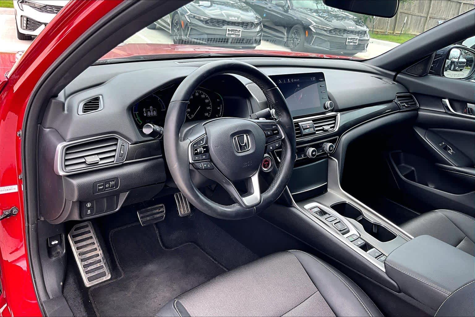 2022 Honda Accord Hybrid Sport San Marino Red at Lexus Southwest Houston
