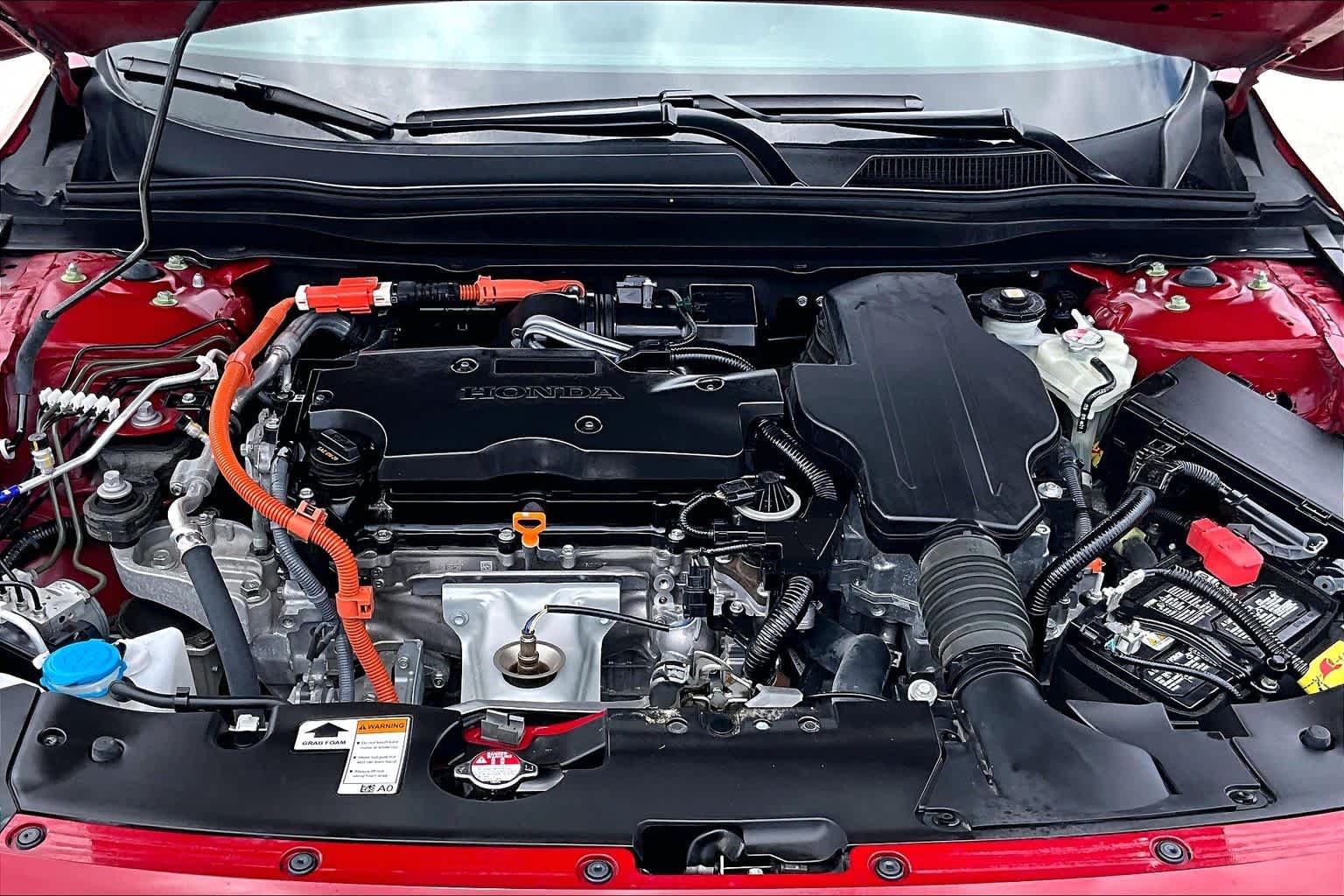 2022 Honda Accord Hybrid Sport San Marino Red at Lexus Southwest Houston