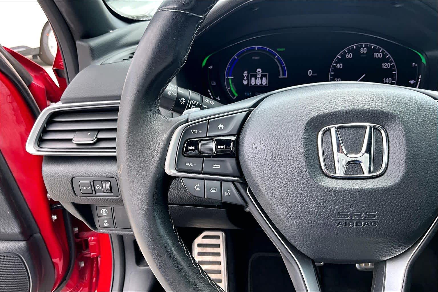 2022 Honda Accord Hybrid Sport San Marino Red at Lexus Southwest Houston