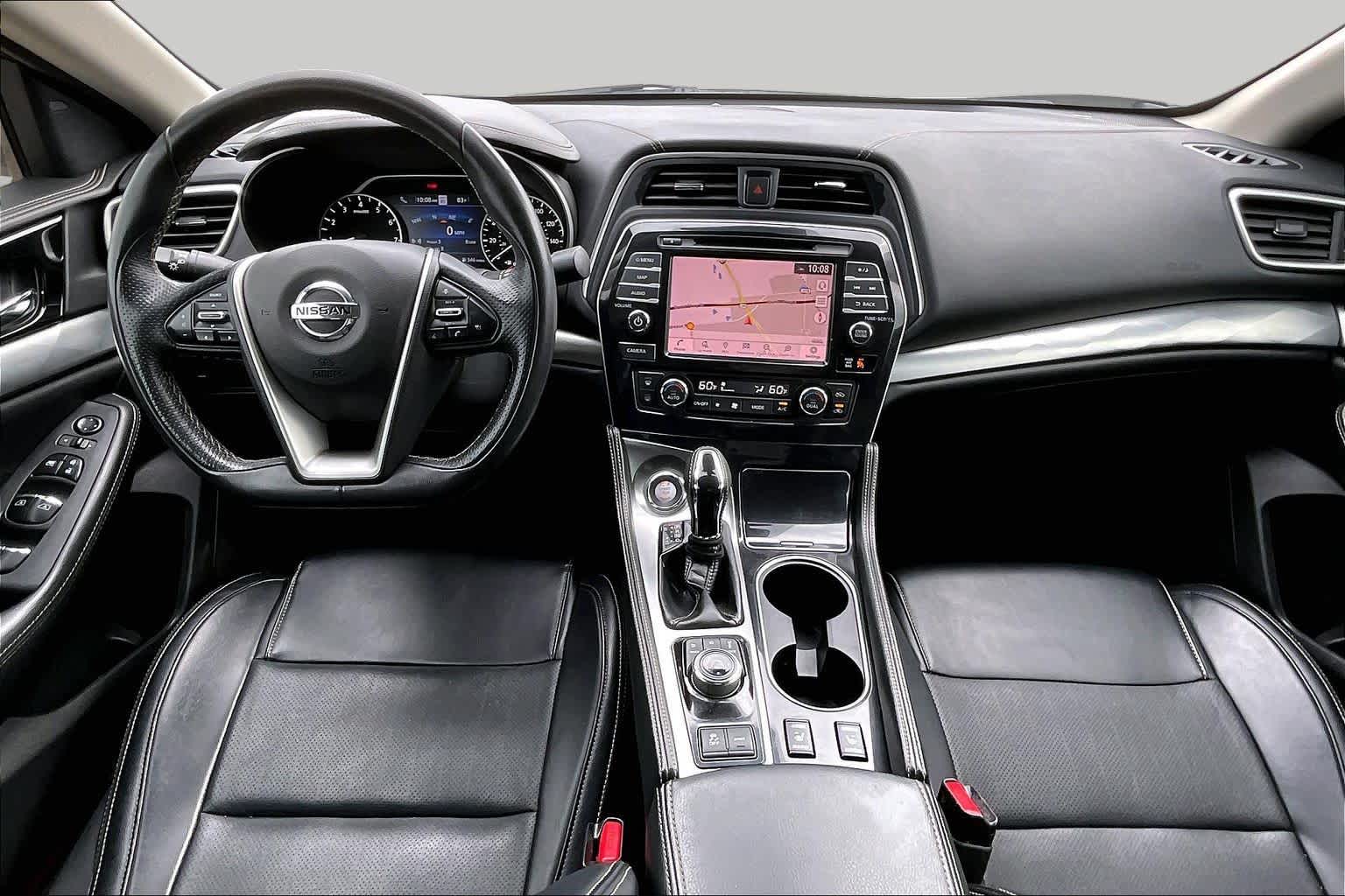 2022 Nissan Maxima SV Pearl White Tricoat at Auto Boutique Texas