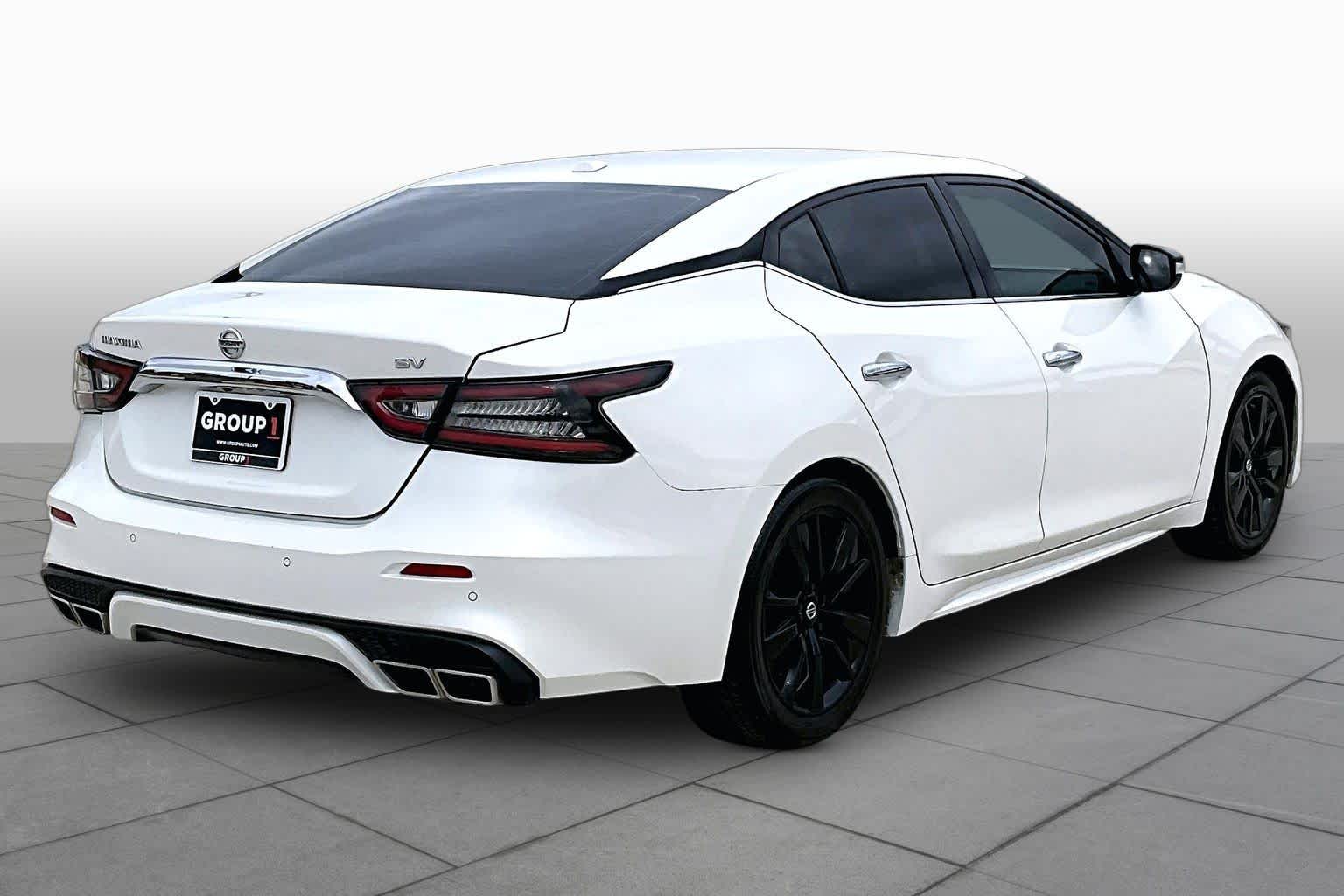 2022 Nissan Maxima SV Pearl White Tricoat at Auto Boutique Texas