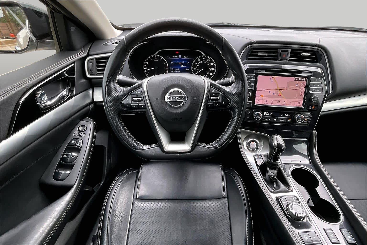 2022 Nissan Maxima SV Pearl White Tricoat at Auto Boutique Texas