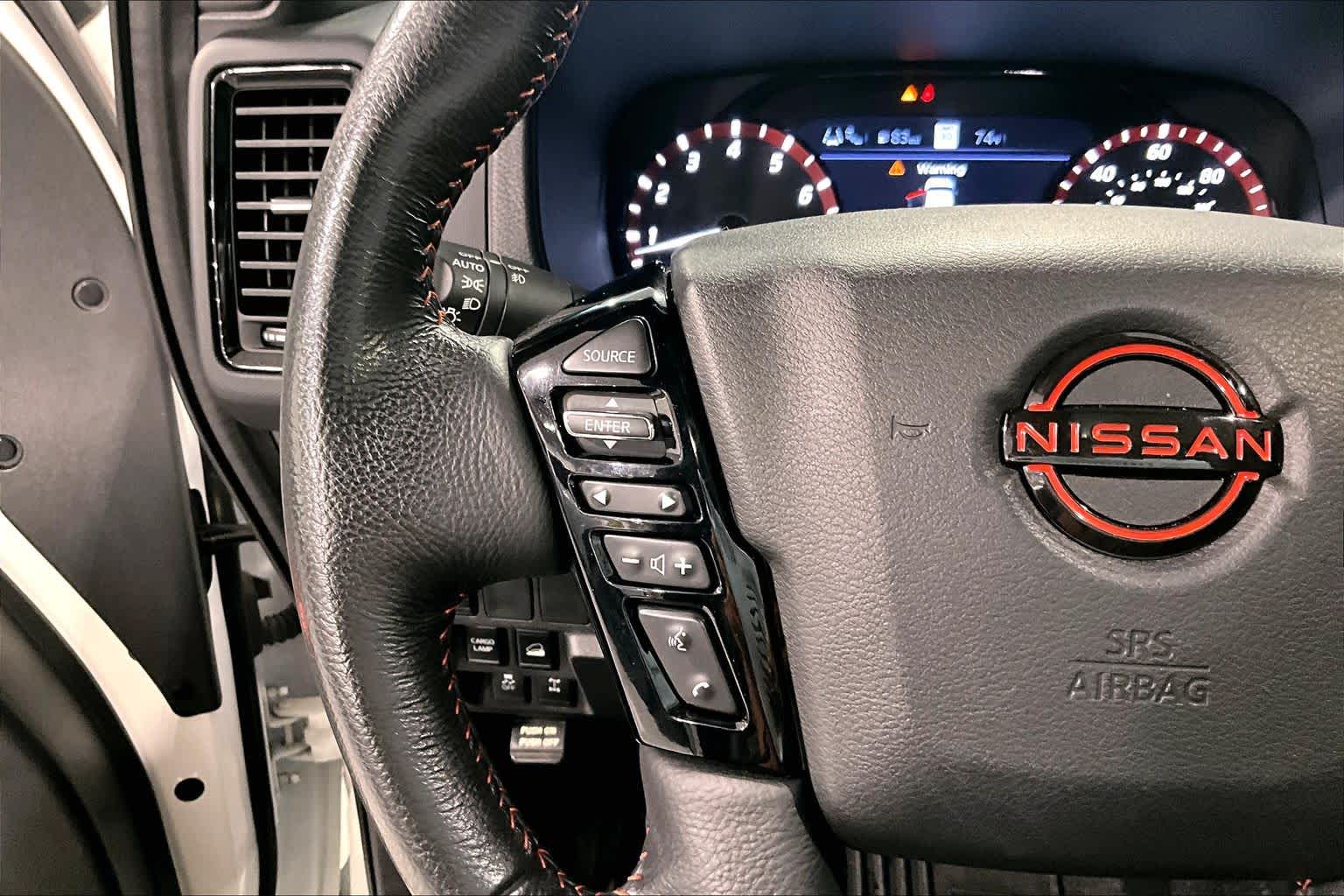 2024 Nissan Frontier PRO-4X Glacier White at Beck & Masten Kia