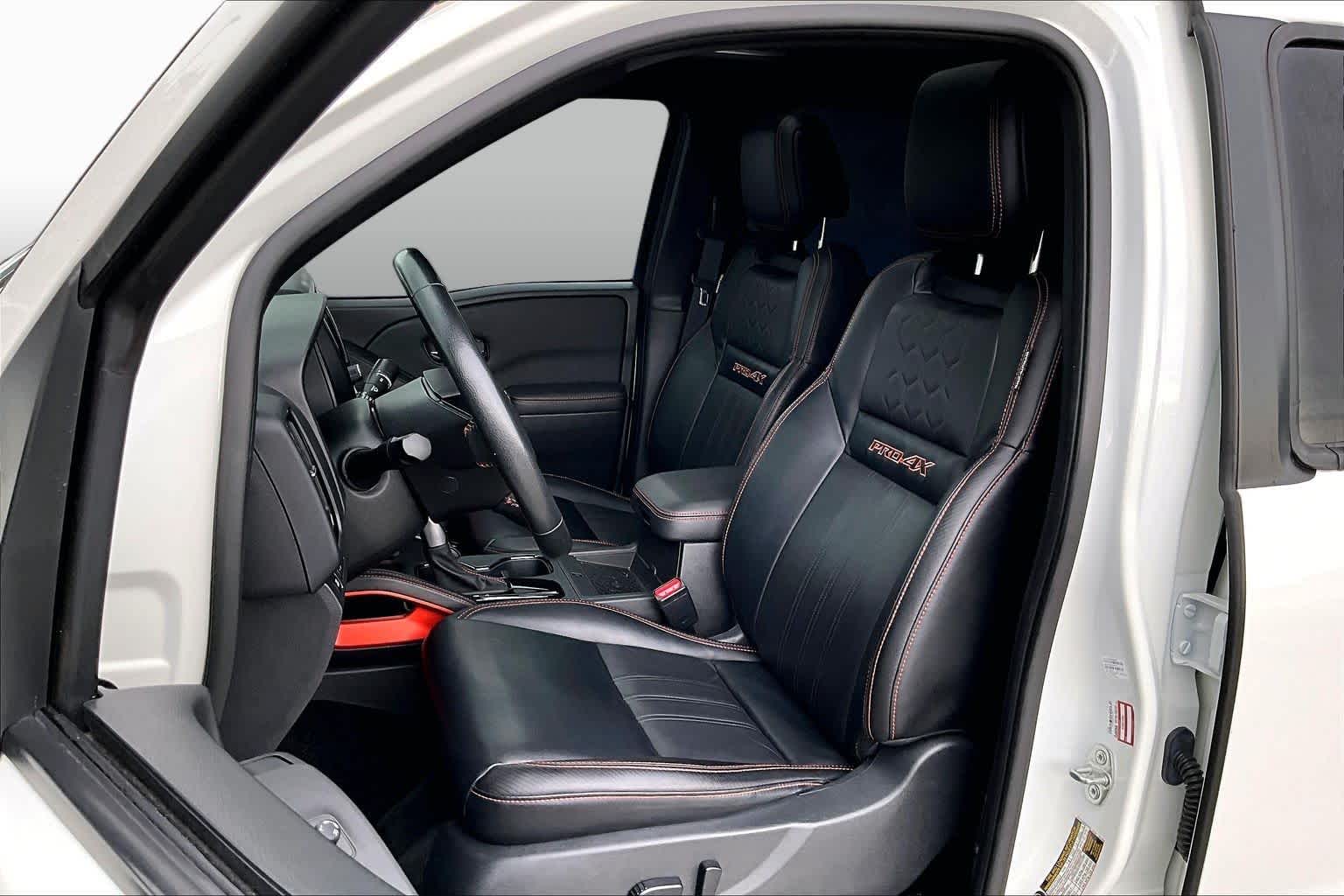 2024 Nissan Frontier PRO-4X Glacier White at Beck & Masten Kia