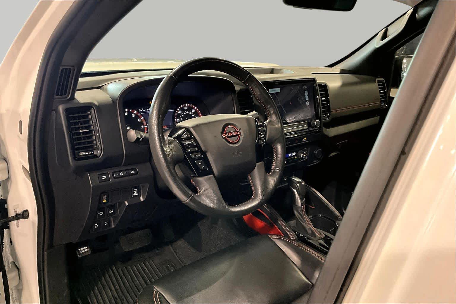 2024 Nissan Frontier PRO-4X Glacier White at Beck & Masten Kia
