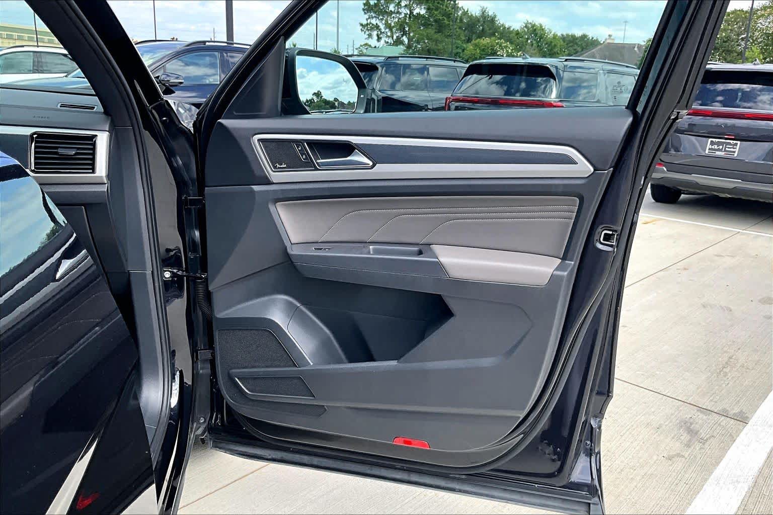 2023 Volkswagen Atlas Cross Sport 3.6L V6 SEL Premium R-Line Deep Black Pearl at HGreg Houston