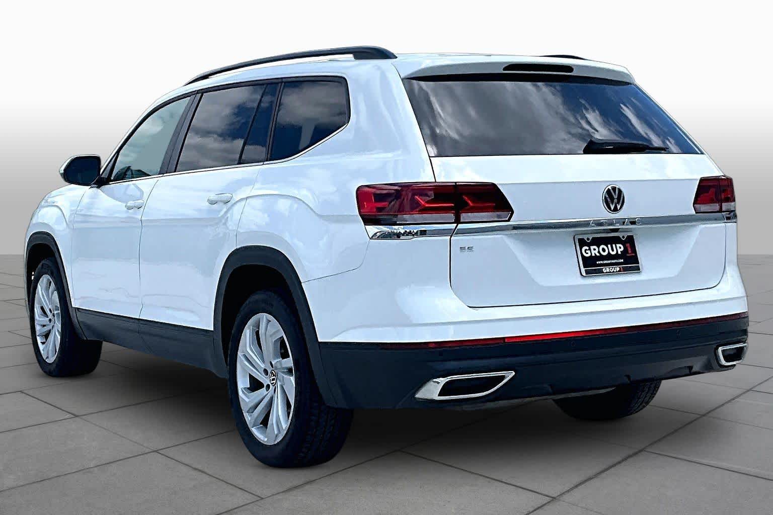 2023 Volkswagen Atlas 2.0T SE w/Technology Pure White at AutoNation Toyota Gulf Fwy
