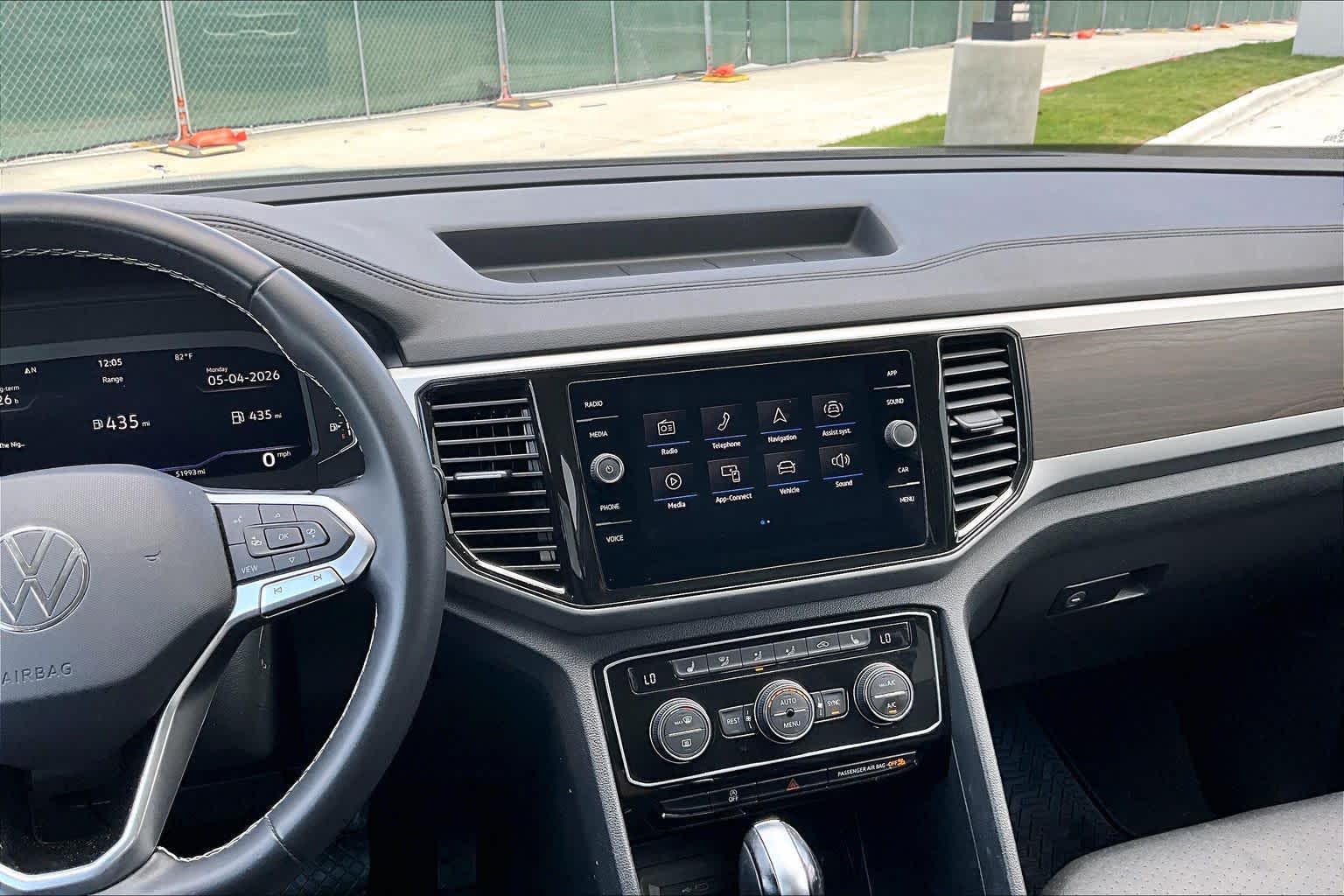2023 Volkswagen Atlas 2.0T SE w/Technology Pure White at AutoNation Toyota Gulf Fwy