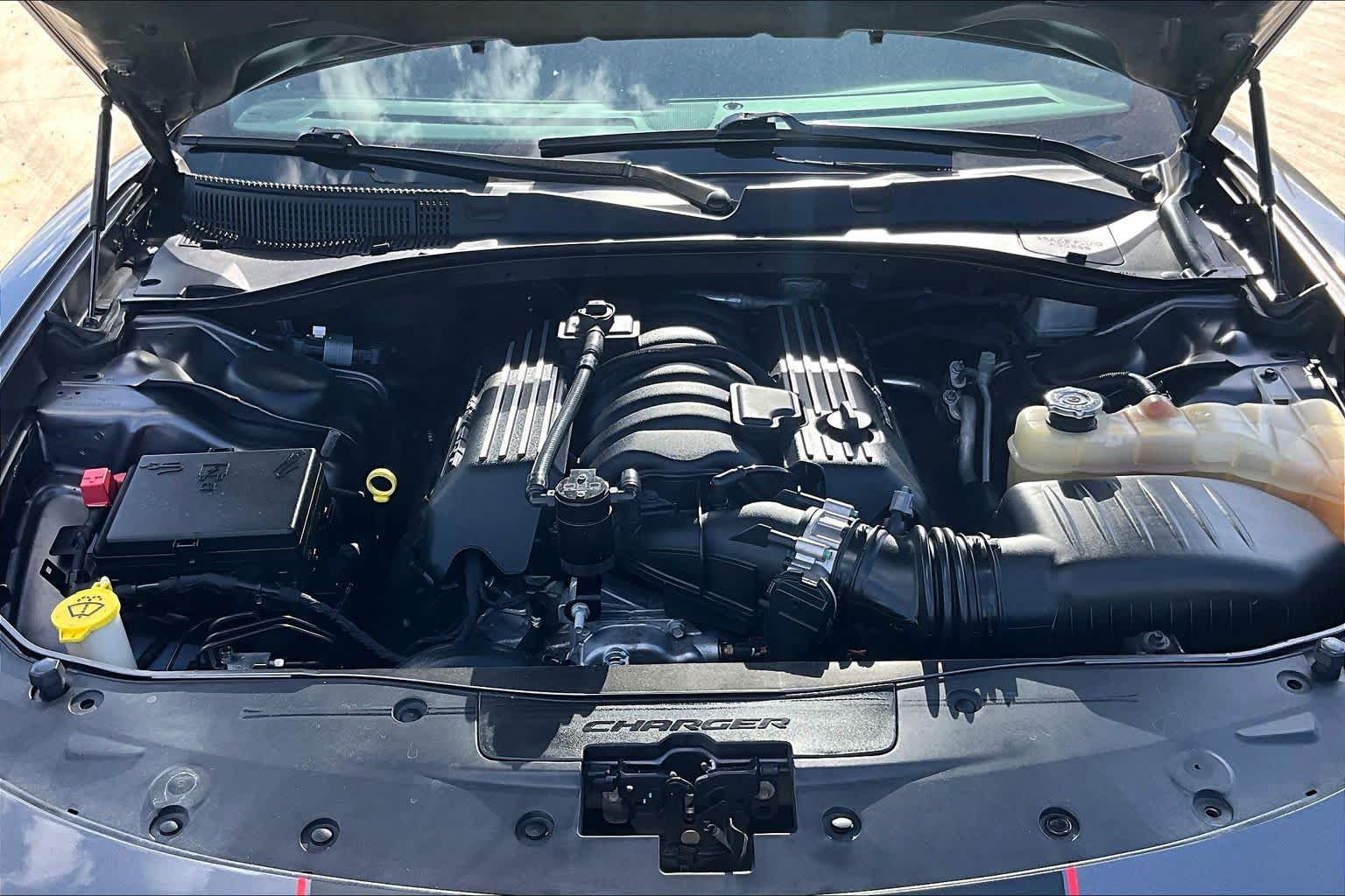 2020 Dodge Charger Scat Pack Granite Pearlcoat at Friendly Ford Crosby