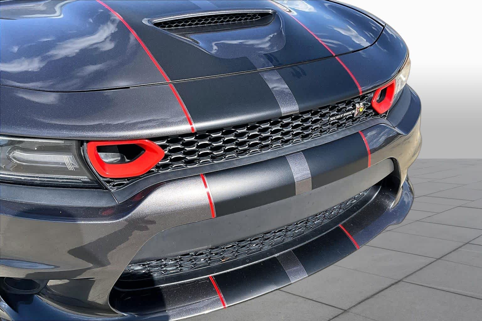 2020 Dodge Charger Scat Pack Granite Pearlcoat at Friendly Ford Crosby