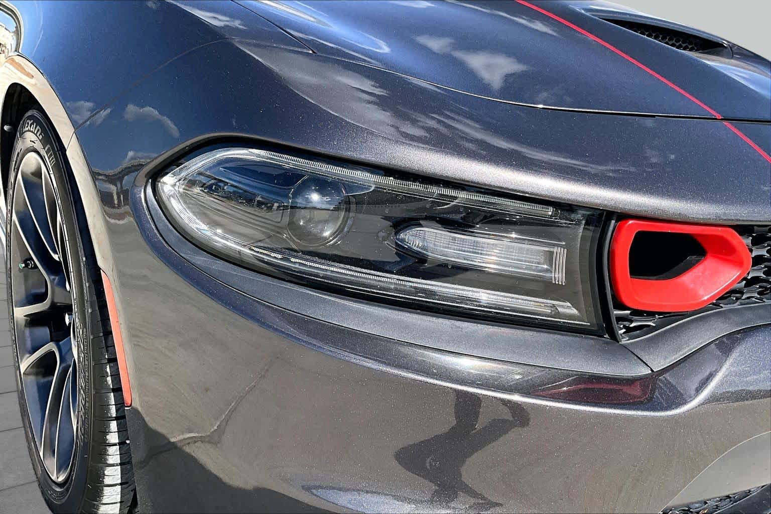 2020 Dodge Charger Scat Pack Granite Pearlcoat at Friendly Ford Crosby