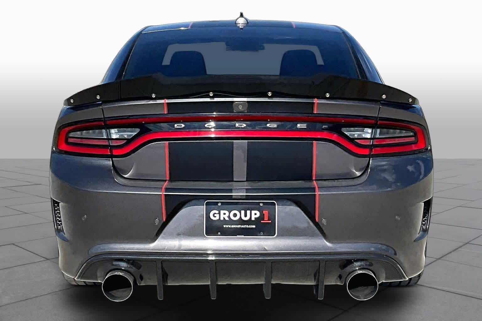 2020 Dodge Charger Scat Pack Granite Pearlcoat at Friendly Ford Crosby