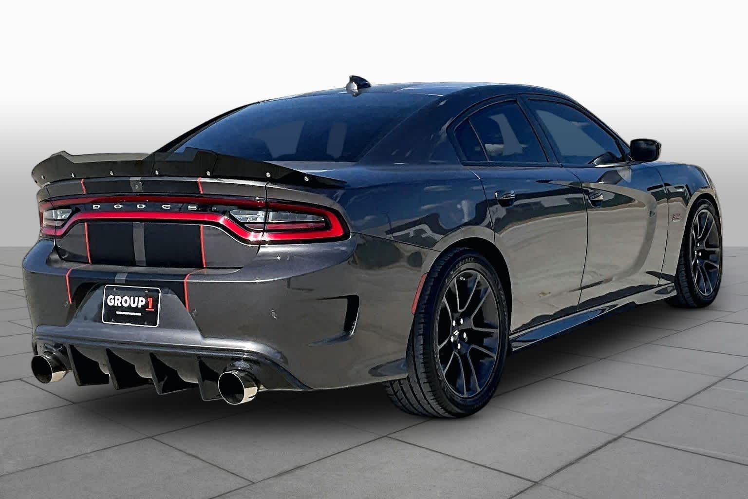 2020 Dodge Charger Scat Pack Granite Pearlcoat at Friendly Ford Crosby