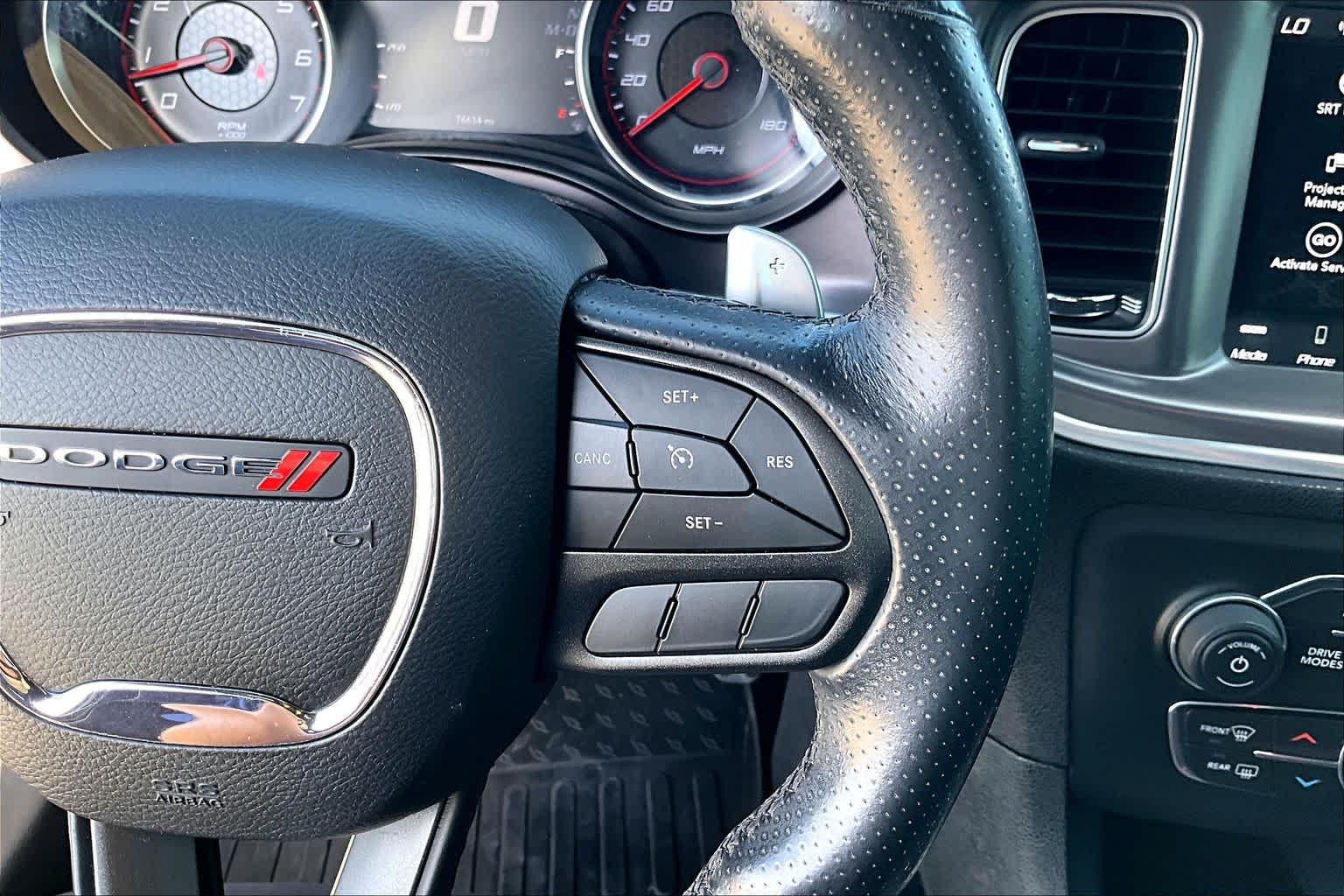 2020 Dodge Charger Scat Pack Granite Pearlcoat at Friendly Ford Crosby