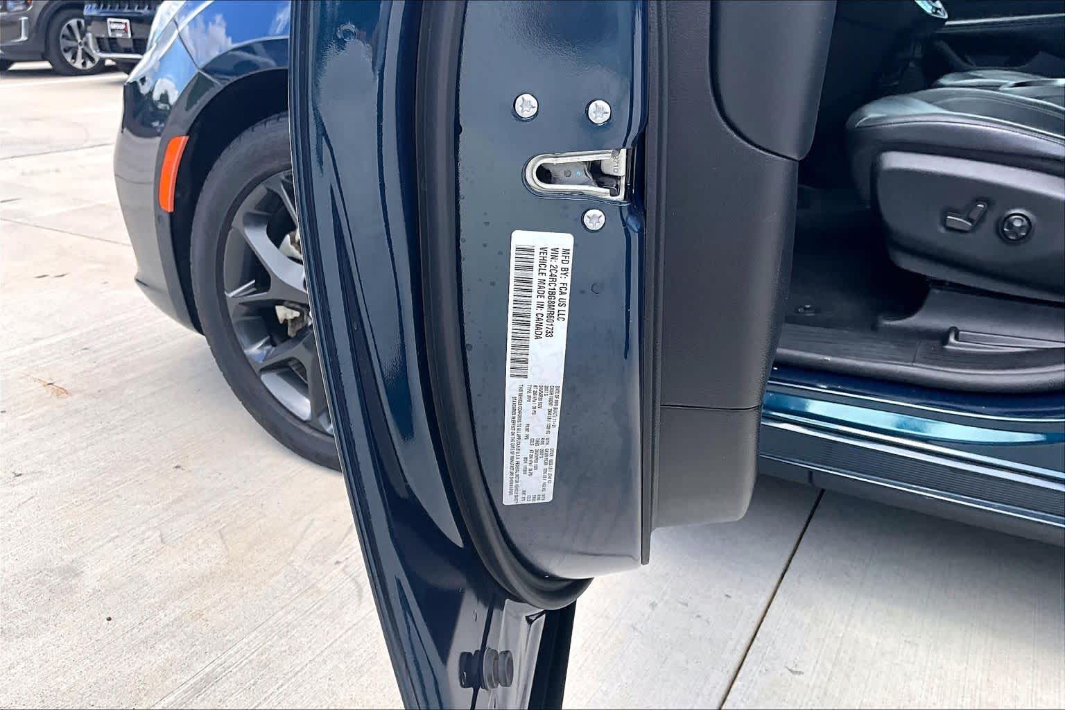 2021 Chrysler Pacifica Touring L Fathom Blue Pearlcoat at AutoNation Chevrolet Gulf Fwy
