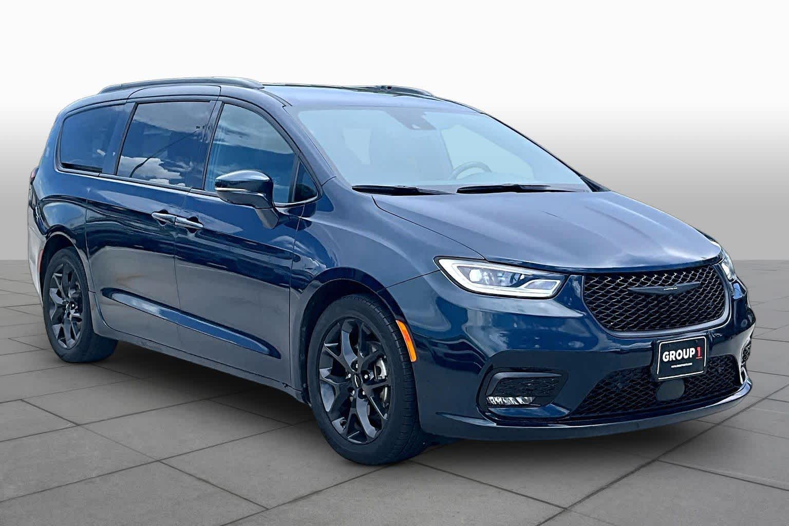 2021 Chrysler Pacifica Touring L Fathom Blue Pearlcoat at AutoNation Chevrolet Gulf Fwy