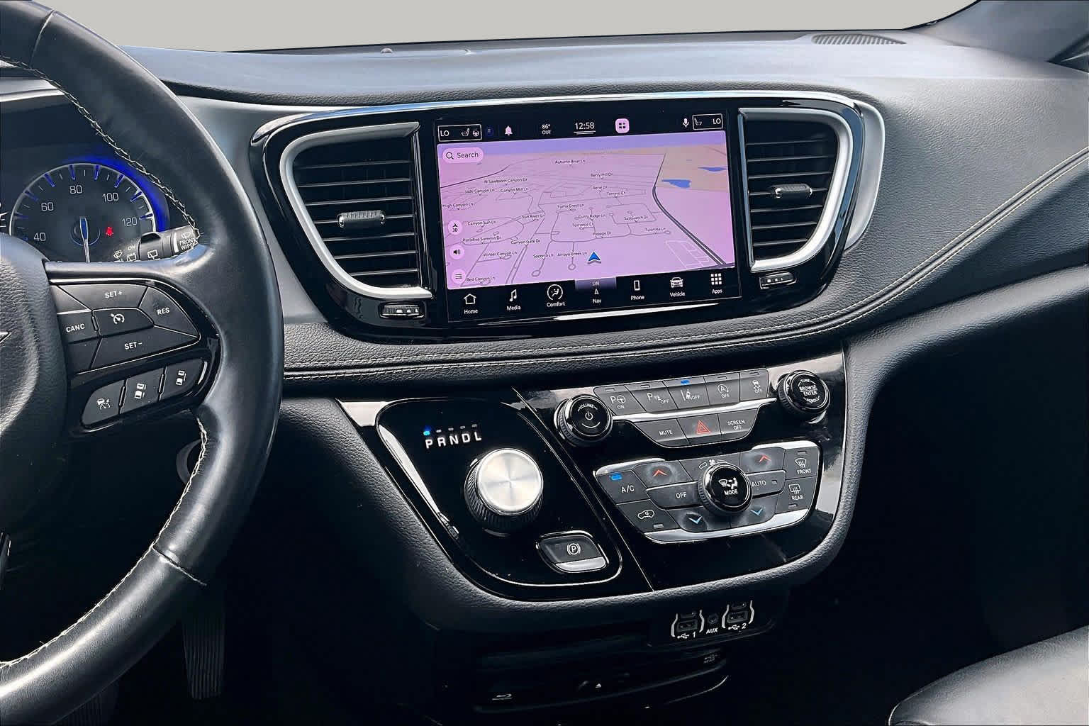 2021 Chrysler Pacifica Touring L Fathom Blue Pearlcoat at AutoNation Chevrolet Gulf Fwy